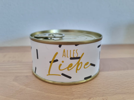 Kerze aus der Dose - Happy Birthday