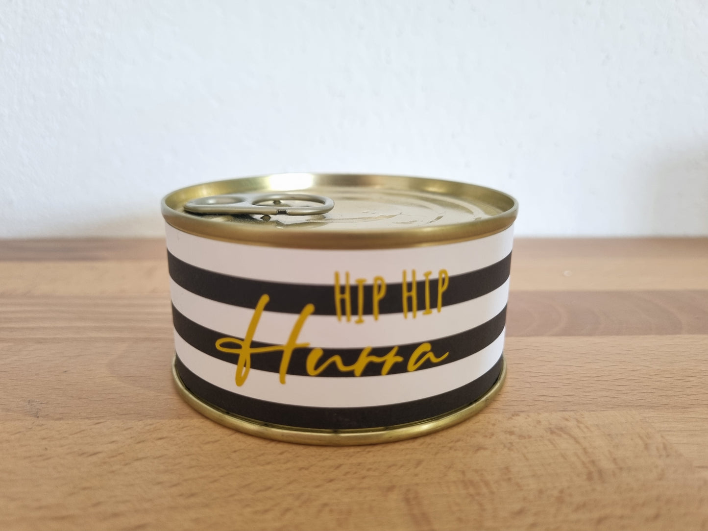 Kerze aus der Dose - Happy Birthday