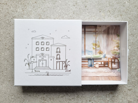 Geschenkschachtel Wellness/SPA