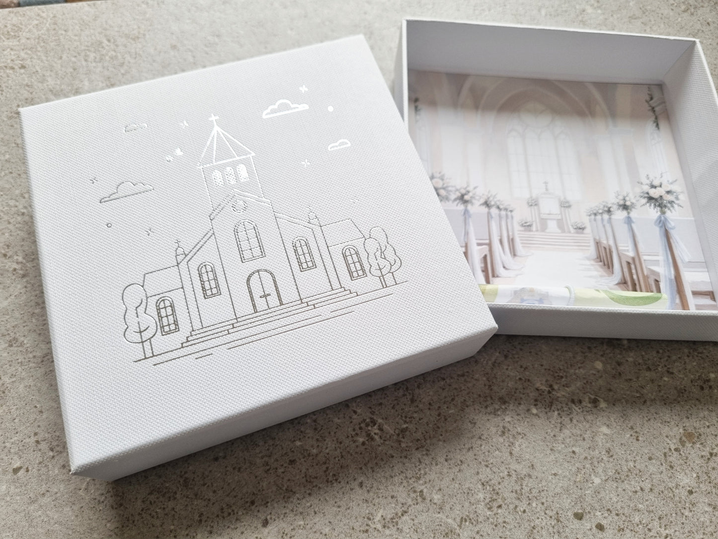 Geschenkschachtel Hochzeit/Taufe/Kommunion/Firmung/Konfirmation