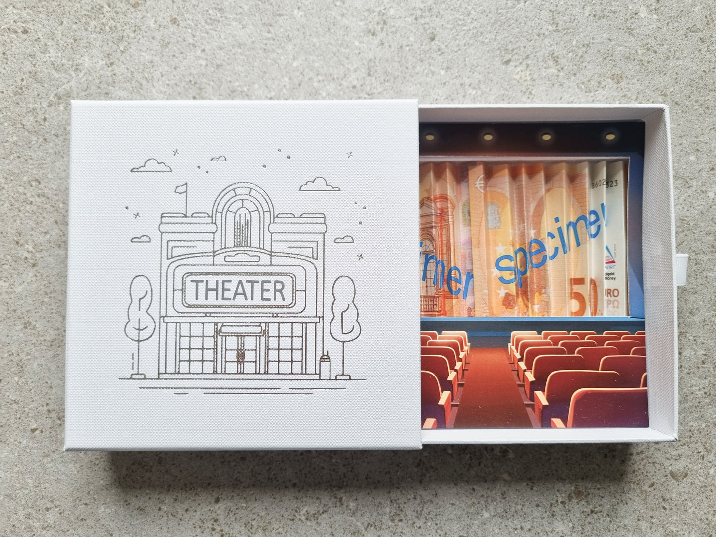 Geschenkschachtel Kino/Theater