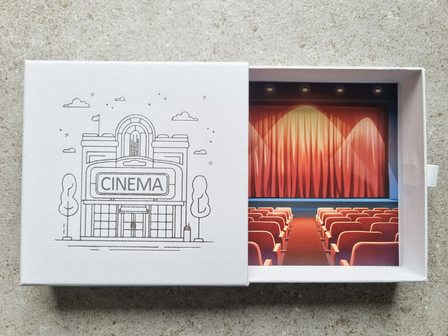 Geschenkschachtel Kino/Theater