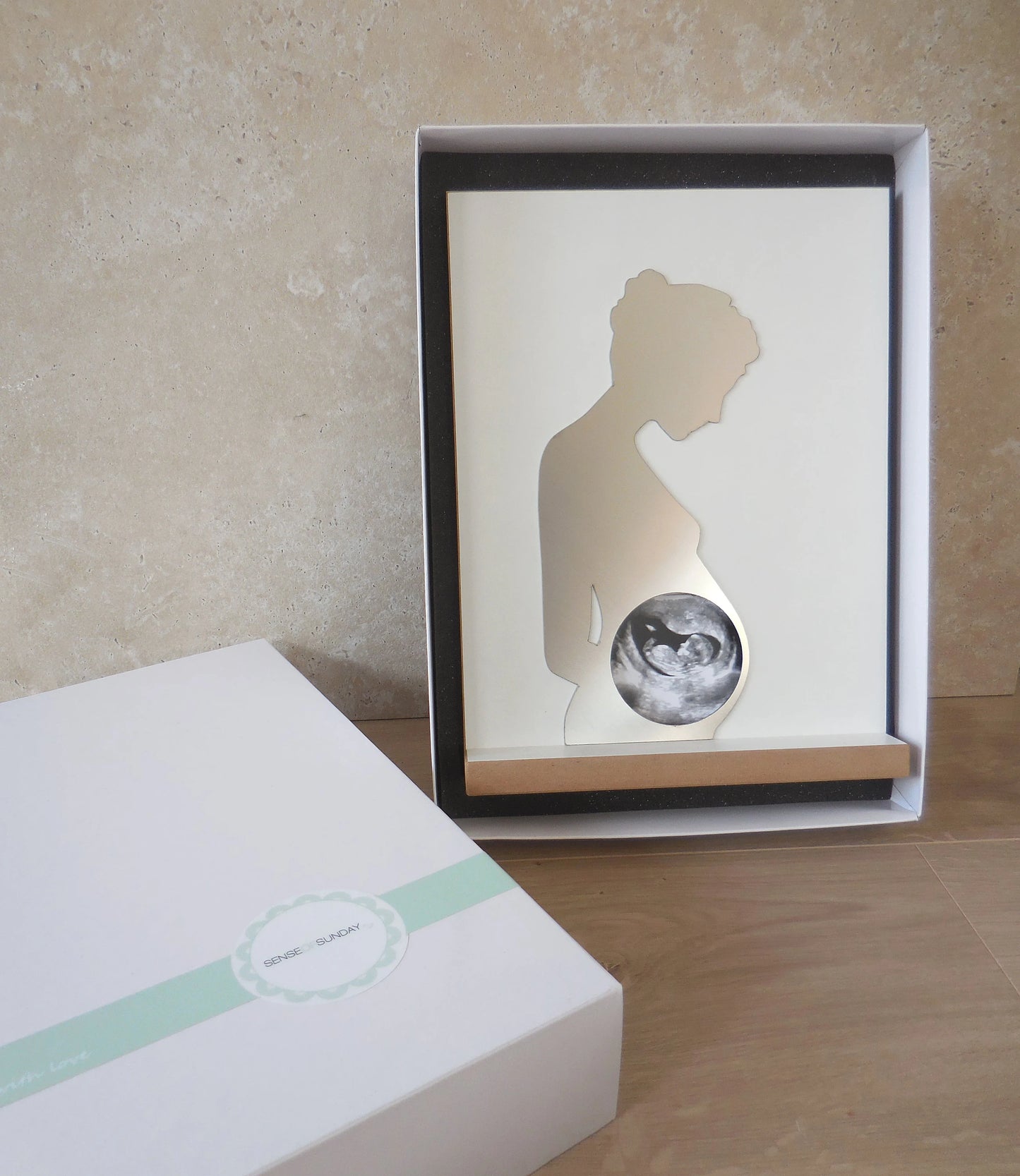 Ultraschallbilderrahmen Silhouette *Babylove*