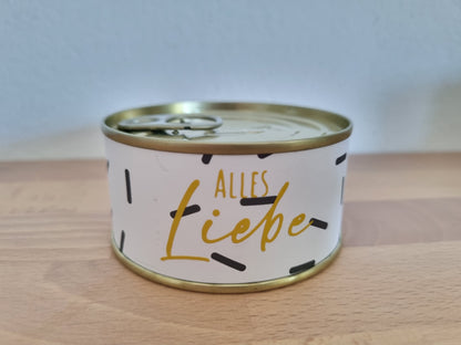 Kerze aus der Dose - Happy Birthday