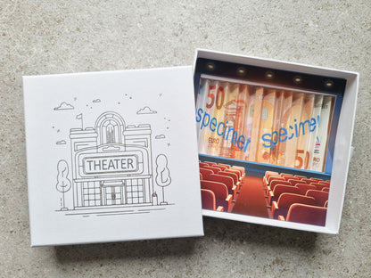 Geschenkschachtel Kino/Theater