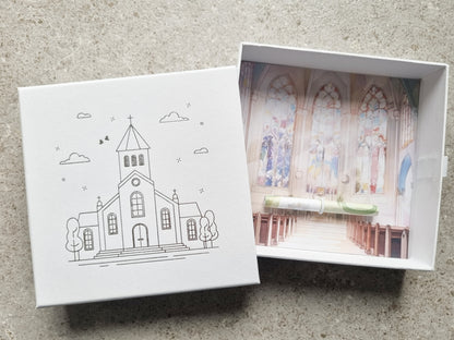 Geschenkschachtel Hochzeit/Taufe/Kommunion/Firmung/Konfirmation