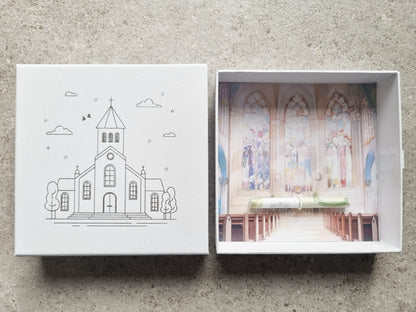 Geschenkschachtel Hochzeit/Taufe/Kommunion/Firmung/Konfirmation