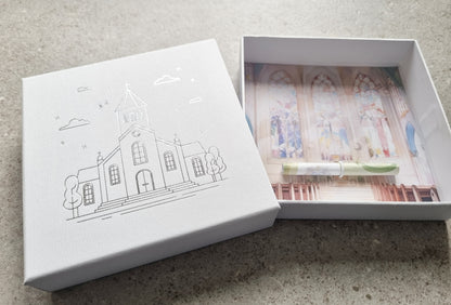 Geschenkschachtel Hochzeit/Taufe/Kommunion/Firmung/Konfirmation
