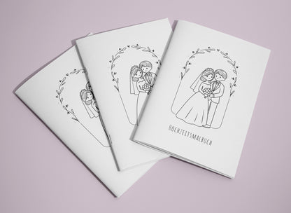 Hochzeitsmalbuch Kinder - Gastgeschenk